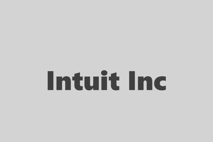 Digital Solutions Provider Intuit Inc