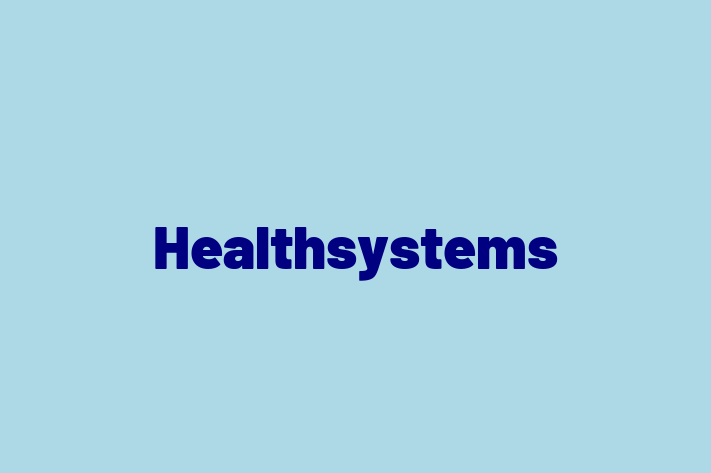 Tech Solutions Company Healthsystems