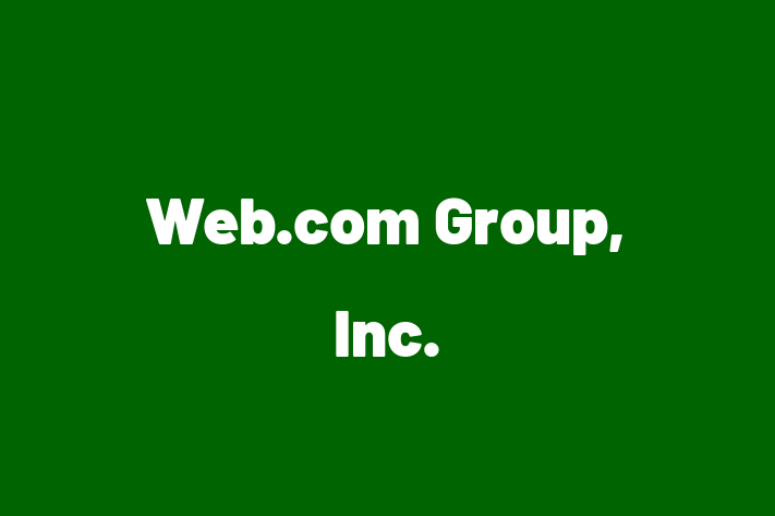 Software Engineering Company Web.com Group Inc.