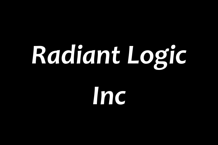 Digital Solutions Provider Radiant Logic Inc