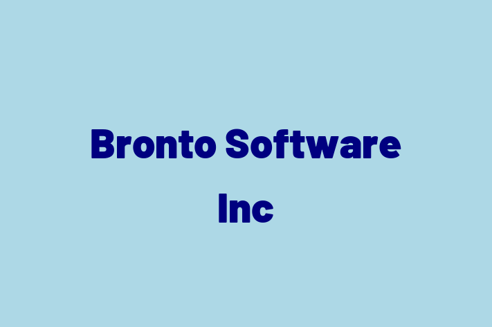 Software Solutions Provider Bronto Software Inc