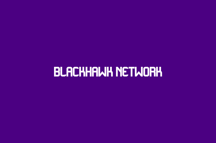 Software Solutions Provider Blackhawk Network