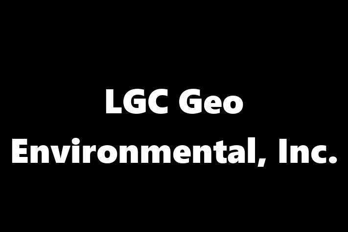 Tech Firm LGC Geo Environmental Inc.