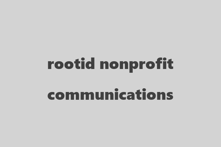 Personnel Management rootid nonprofit communications