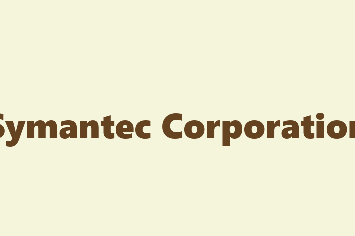 Tech Firm Symantec Corporation