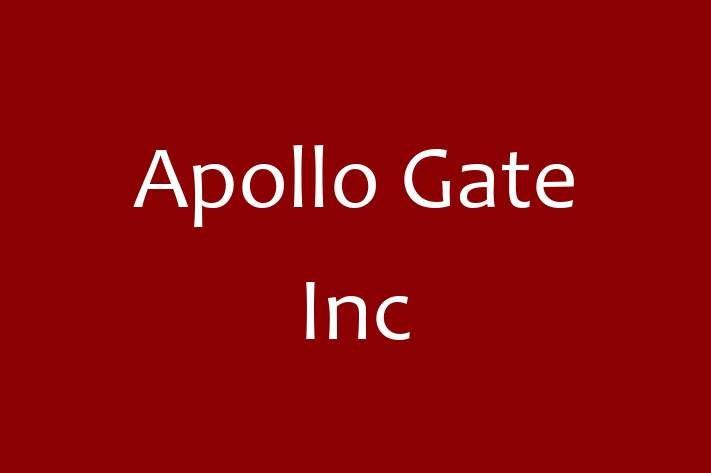 Software Services Company Apollo Gate Inc