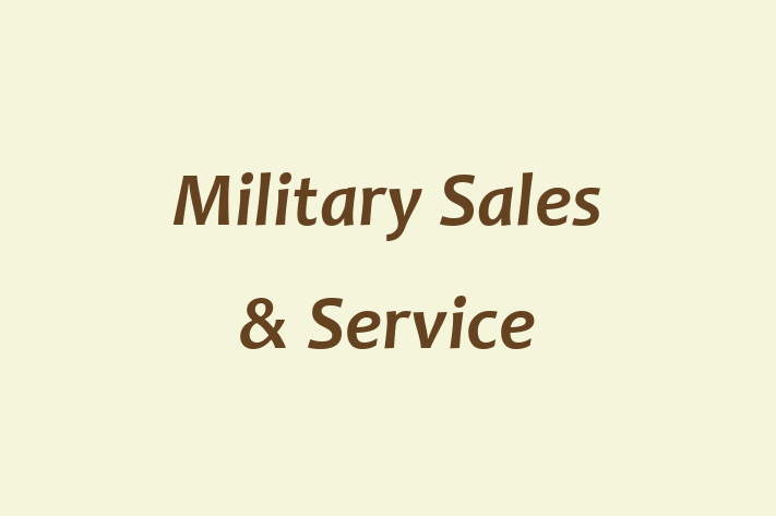 HR Administration Military Sales Service