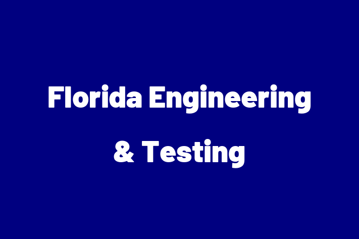 Contractor Florida Engineering Testing