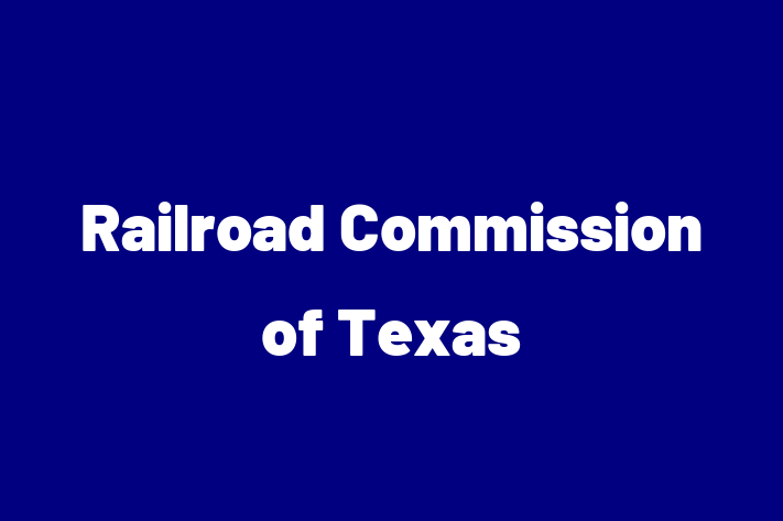 Workforce Management Railroad Commission of Texas