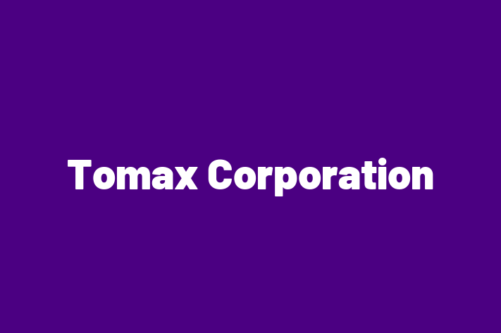 Technology Solutions Firm Tomax Corporation