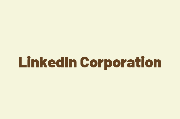 Software Firm LinkedIn Corporation