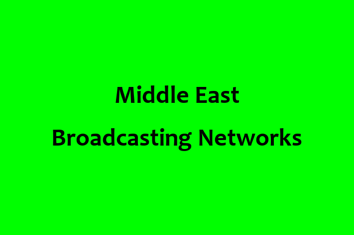 IT Company Middle East Broadcasting Networks