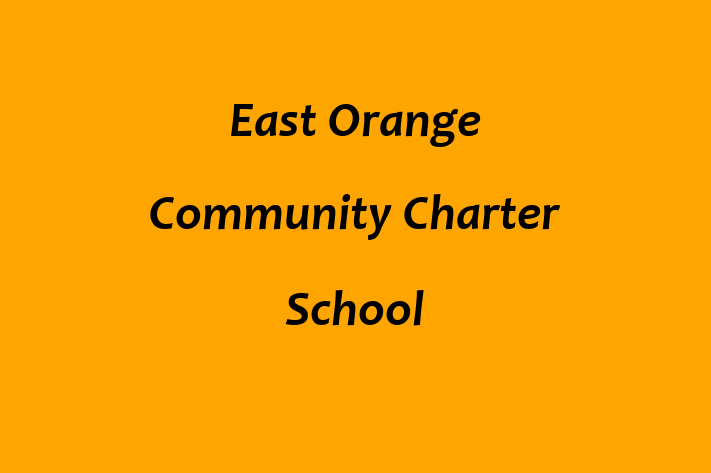 Human Capital Management East Orange Community Charter School