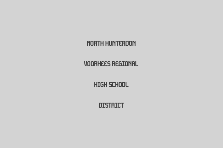 Human Resource Management North Hunterdon Voorhees Regional High School District