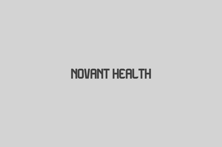 Human Capital Management Novant Health