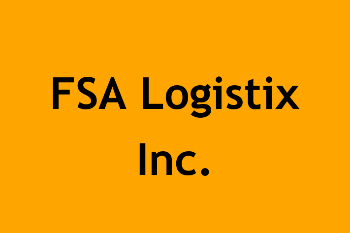 HR Administration FSA Logistix Inc.