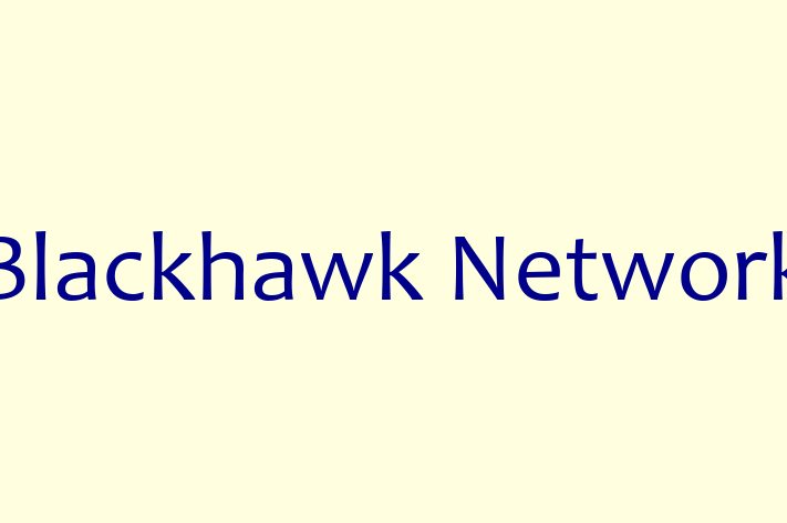 Software Firm Blackhawk Network