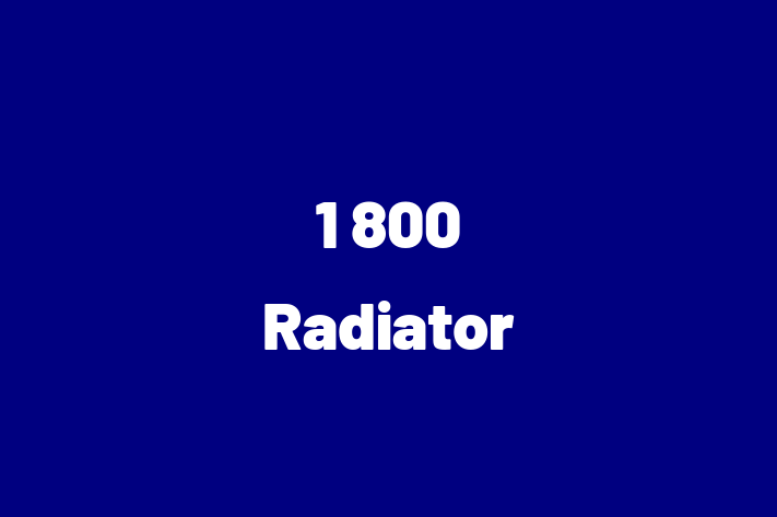 Software Engineering Company 1 800 Radiator