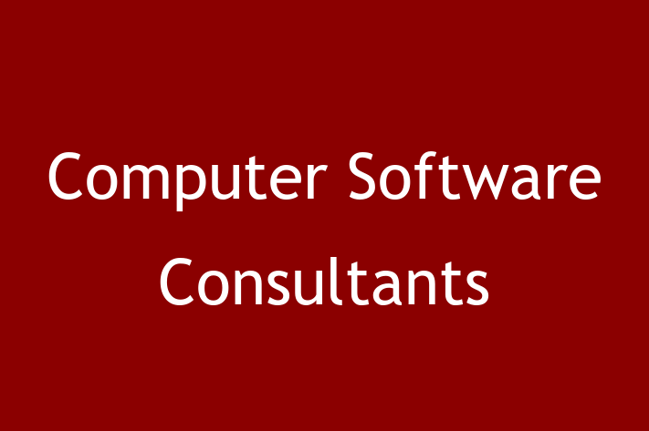 Application Development Company Computer Software Consultants