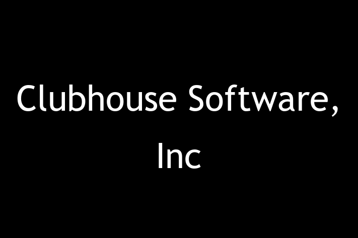 Technology Company Clubhouse Software Inc