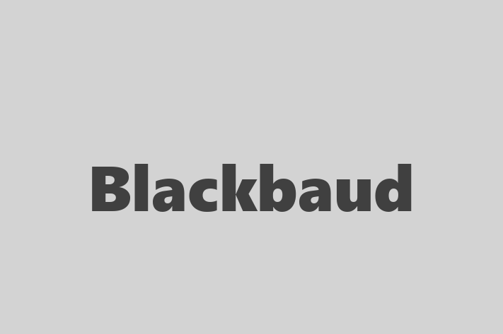 Software Development Firm Blackbaud