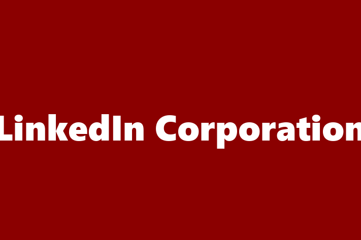 Technology Solutions Firm LinkedIn Corporation