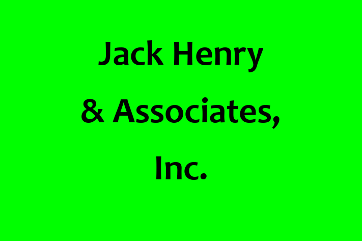 Software Development Company Jack Henry Associates Inc.