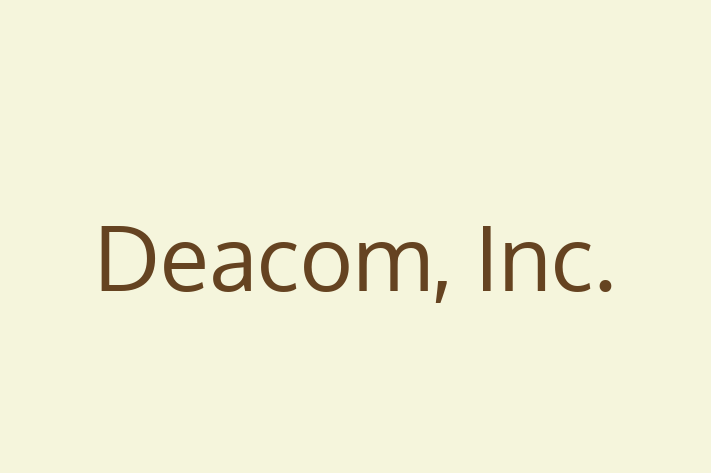 Software Firm Deacom Inc.