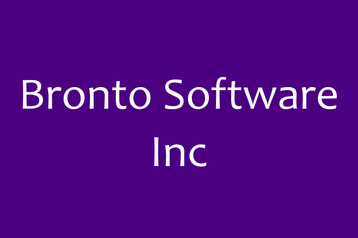 Software Firm Bronto Software Inc