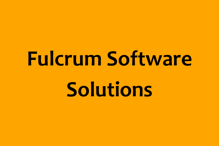 Software Solutions Provider Fulcrum Software Solutions