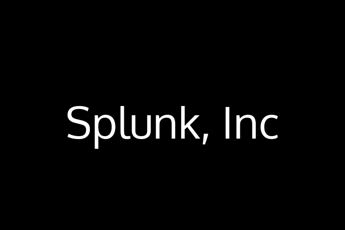 IT Company Splunk Inc