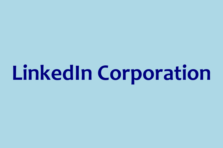 Tech Solutions Company LinkedIn Corporation