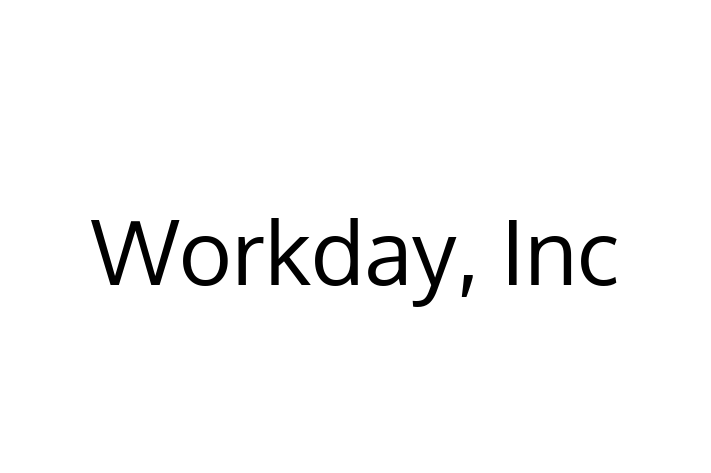 Application Development Company Workday Inc