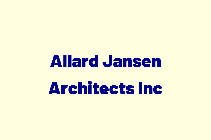 Structural architect Allard Jansen Architects Inc