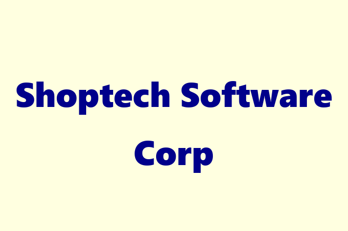 Tech Firm Shoptech Software Corp