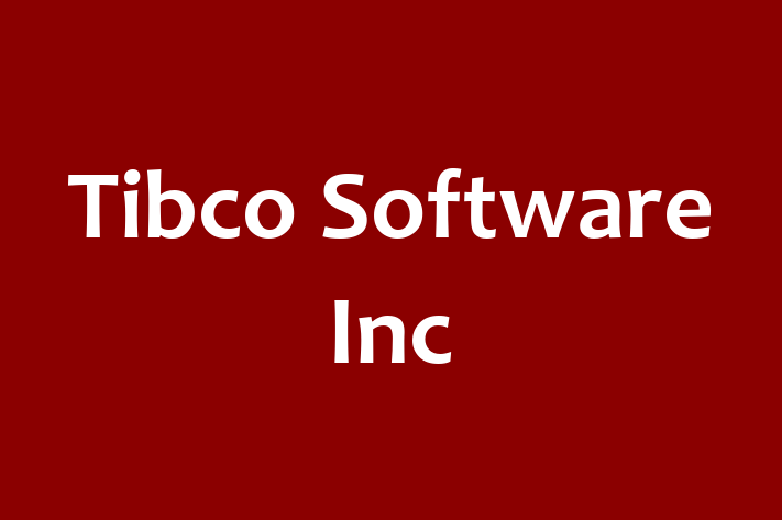 Digital Solutions Provider Tibco Software Inc