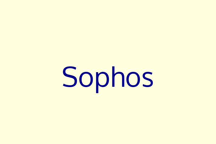 Tech Solutions Company Sophos