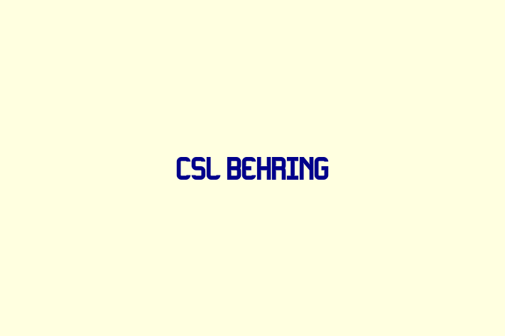 Employee Relations CSL Behring