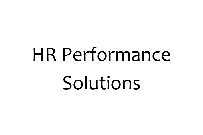 IT Company HR Performance Solutions