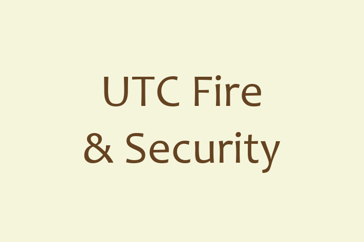 Software Engineering Company UTC Fire Security