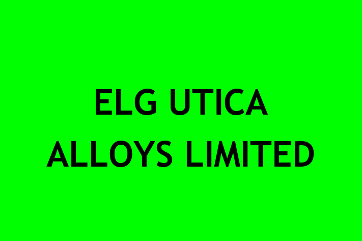 Employee Resource Management ELG UTICA ALLOYS LIMITED