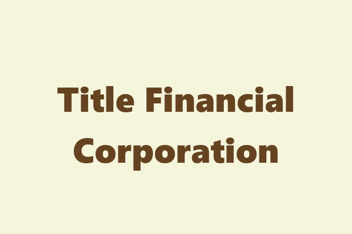 People Management Title Financial Corporation