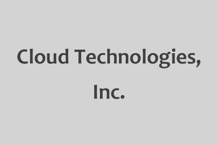 Software Firm Cloud Technologies Inc.