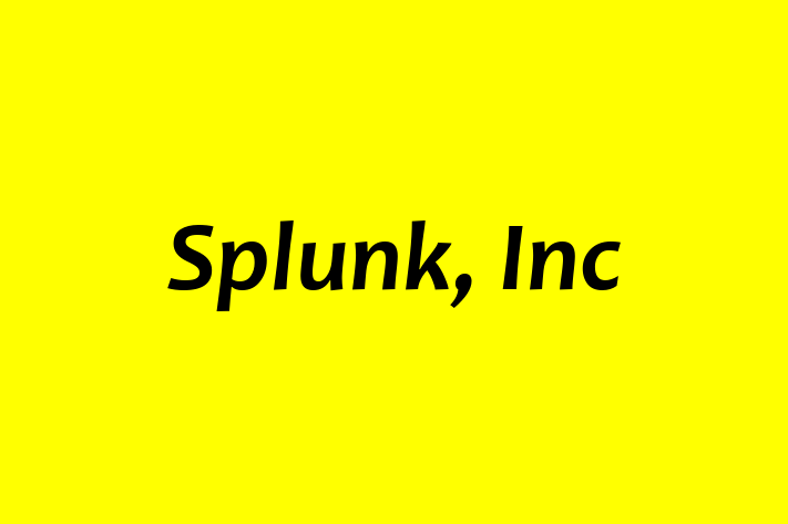 Software Firm Splunk Inc