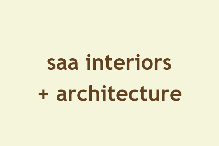 Human Resource Management saa interiors + architecture