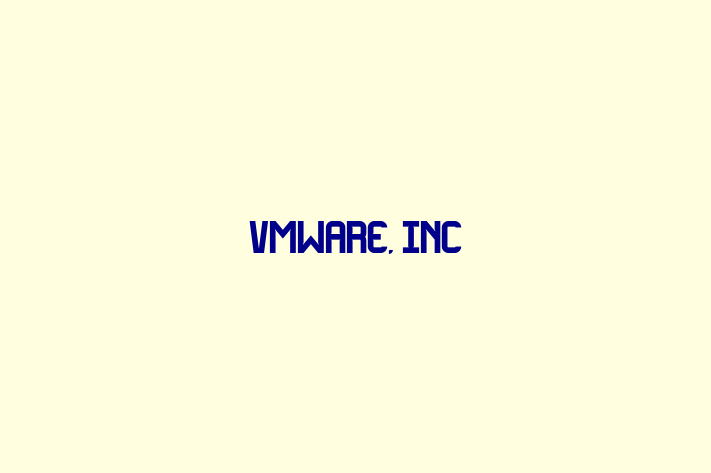 Tech Firm VMware Inc