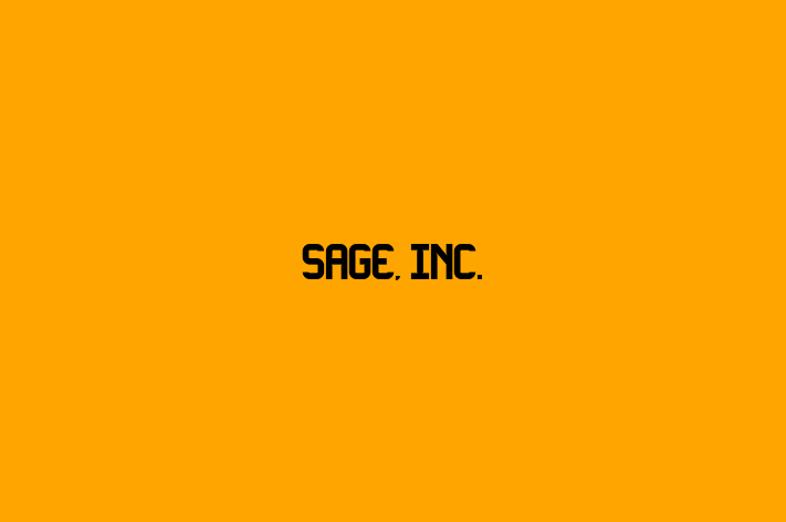 Software Services Company Sage Inc.