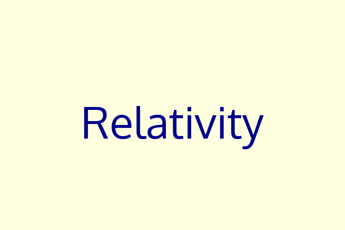 Tech Solutions Company Relativity