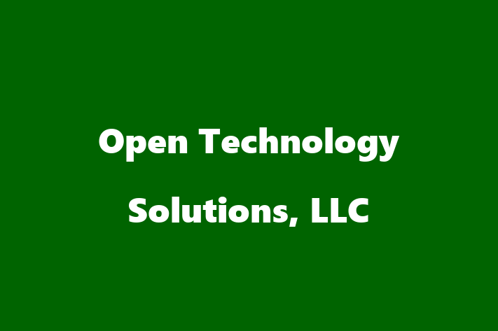 Software Services Company Open Technology Solutions LLC