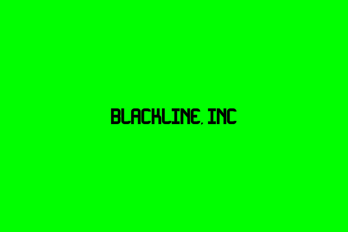 Software Consultancy BlackLine Inc